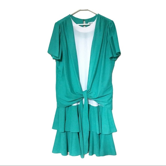 Risa Ann NY Multi-Color Layered Skirt Dress - Picture 7 of 13